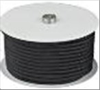 KABELRULLE Tekstil sort 25M