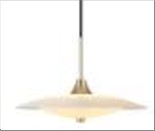 BARONI Pendel Ø40 opal / messing