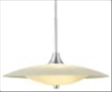 BARONI Pendel Ø46 opal / alu.