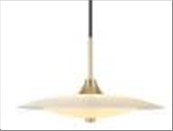 BARONI Pendel Ø35 opal / messing