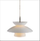 DALLAS Pendel maxi Ø30 opal glas