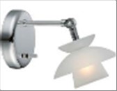 DALLAS Væglampe mini opal glas