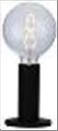 ELEGANCE Bordlampe E27 sort