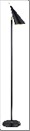 DIRECT Gulvlampe Sort m. marmorfod