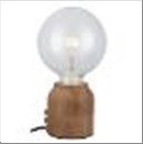 BASE ONE Bordlampe mørk-træ