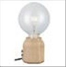 BASE ONE Bordlampe lys-træ