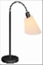 TOWER CUT Bordlampe  off-white/sort