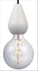 HARD Fatningssæt E27 hvid olieret træ