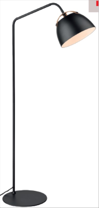 OSLO Gulvlampe Ø24 Sort-eg