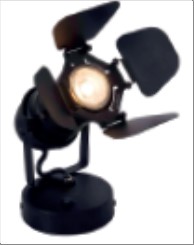 STUDIO Væg-/Bordlampe spot GU10 hvid