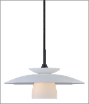HUDSON Gulvl. LED 1L G9, Opal glas / B-Stål