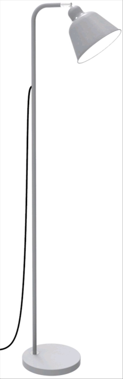 CARPENTER Gulvlampe Ø15 E14, Grå