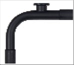 SVANEHALS t/tekstilkabel 10/12mm sort