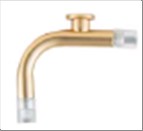 SVANEHALS t/tekstilkabel 10/12mm messing