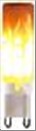 COLORS LED Burning Flame G9