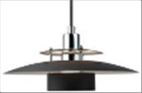 SØRUP Pendel Ø40 sort/krom