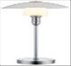 BOHUS Bordlampe Ø35 opal/krom